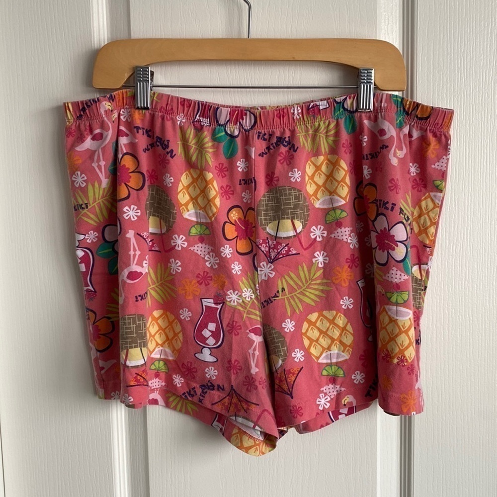 Whispers - Waikiki Tiki Fun Pajama Shorts